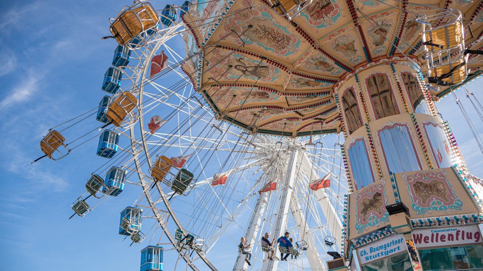 Carousel at the Cannstatter Wasen.